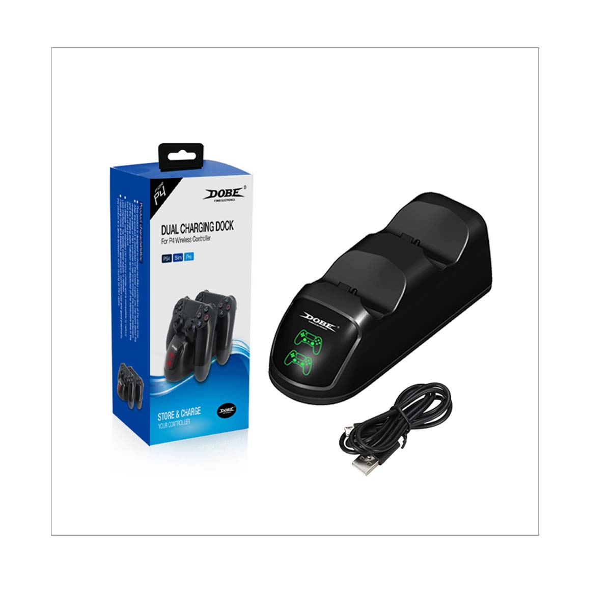 خرید پایه شارژ دابی PS4 مدل TP4-889