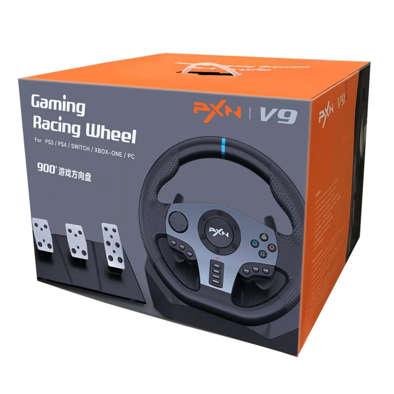 گجت دسته فرمان بازی پی ایکس ان مدل V9