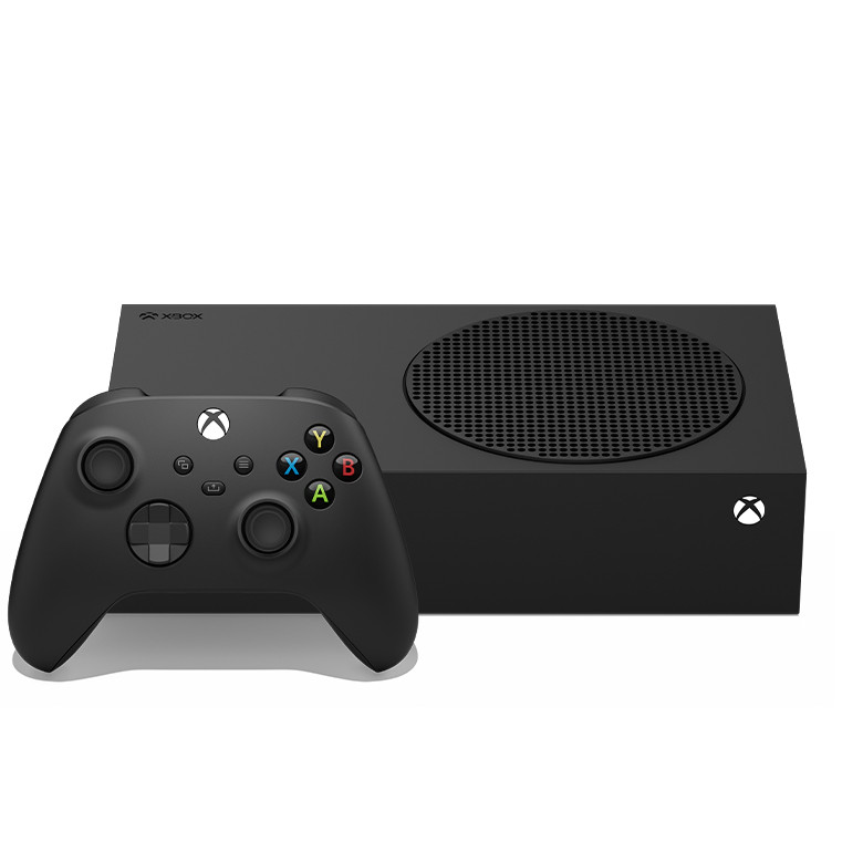 ایکس باکس سری اس 1 ترابایت Xbox Series S Black + دسته اضافه رنگ مشکی