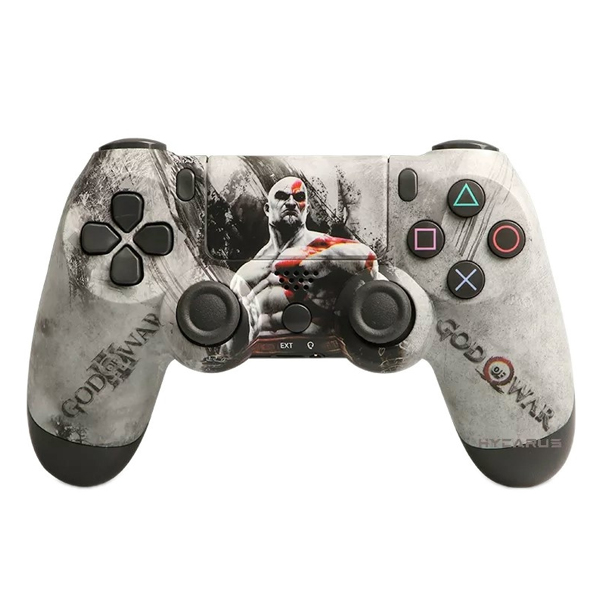 دسته بازی پلی استیشن 4 طرح God of War خاکستری