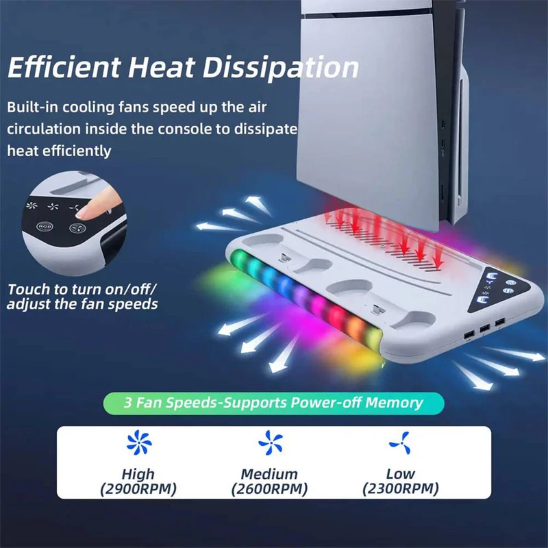پایه چند منظوره پلی استیشن 5 دابی مدل TP5-3557 P5/P5 SLIM