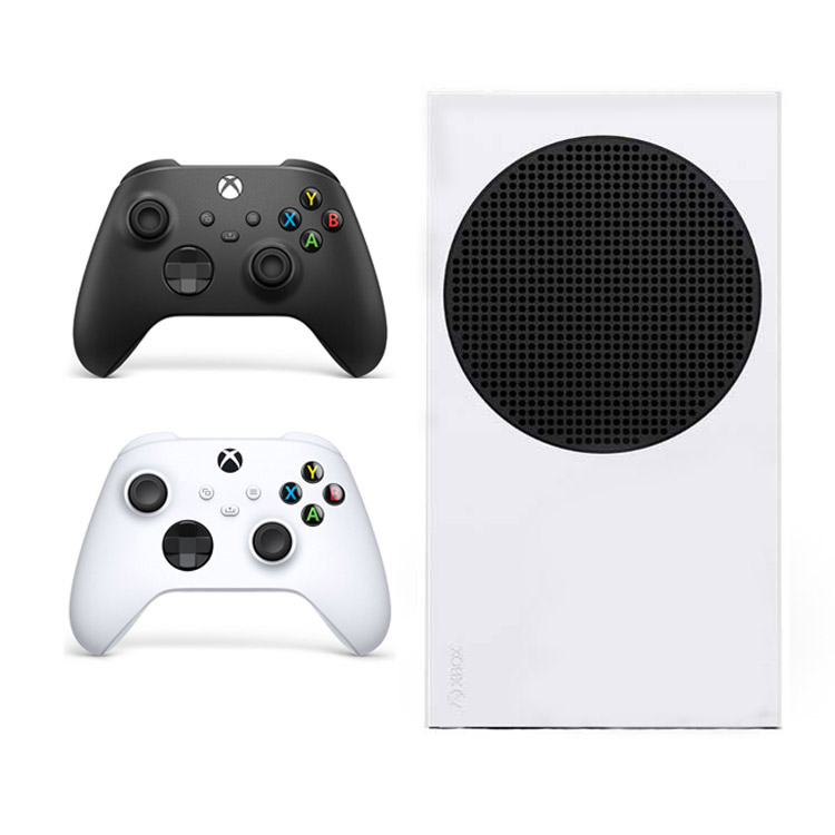 ایکس باکس سری اس 512 گیگابایت Xbox Series S + دسته اضافه رنگ مشکی گارانتی آسان سرویس