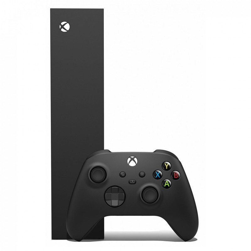 ایکس باکس سری اس 1 ترابایت Xbox Series S Black + دسته اضافه رنگ مشکی