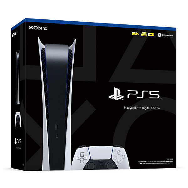 کنسول بازی سونی مدل PlayStation 5 DIgital ظرفیت 825 گیگابایت ریجن 1200 آسیا