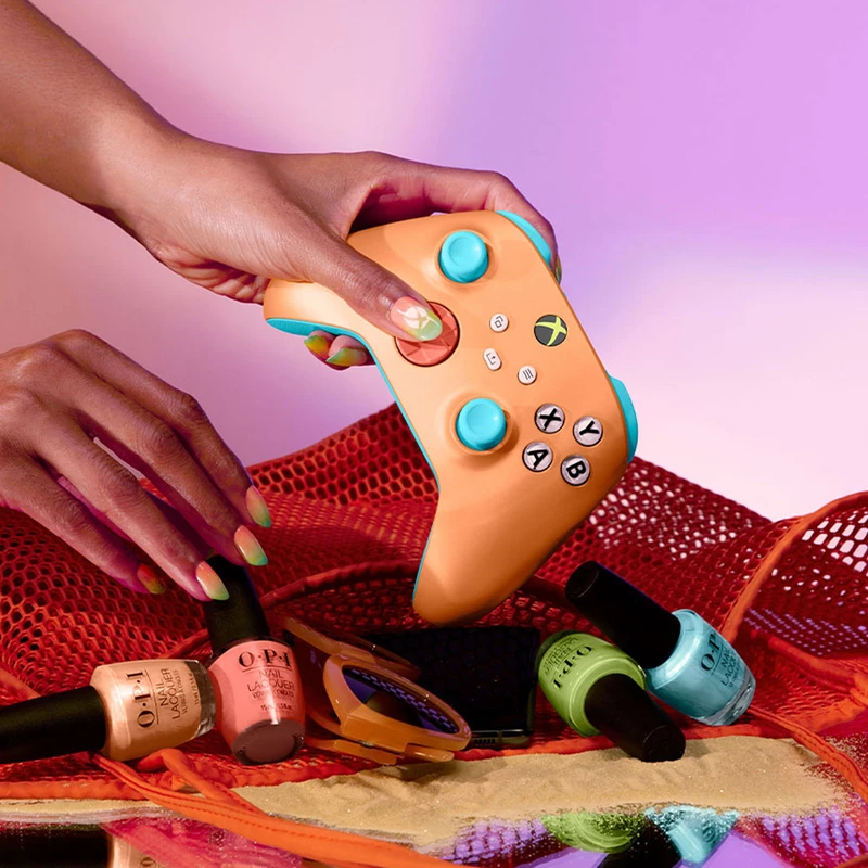 دسته بازی ایکس باکس Sereis S/X مدل Sunkissed Vibes OPI