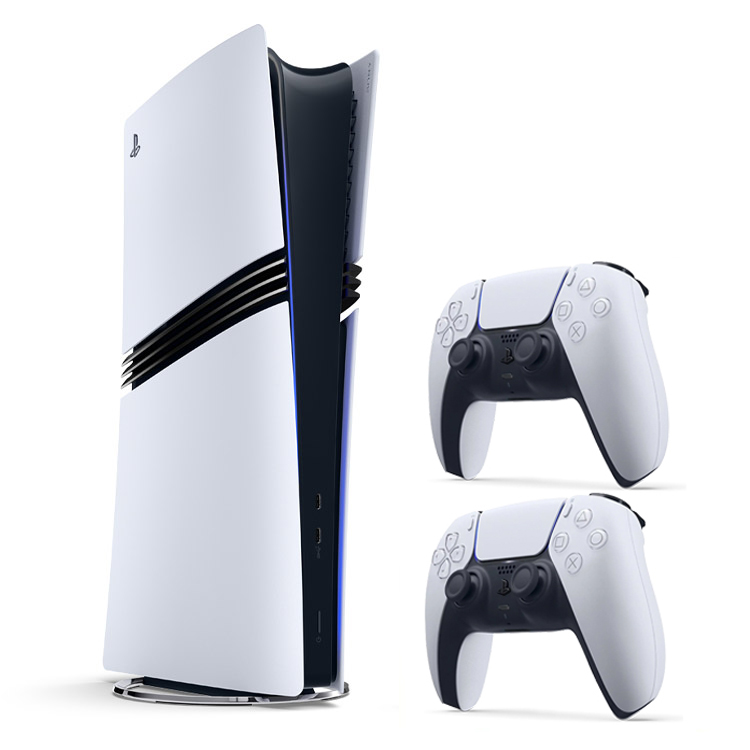 کنسول بازی سونی مدل PlayStation 5 Pro ظرفیت 2 ترابایت ریجن اروپا + دسته اضافه