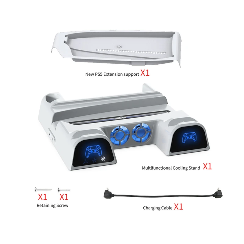 پایه پلیاستیشن 5 دابی مدل Multlfunctiona Cooling Stand TP5-3532B