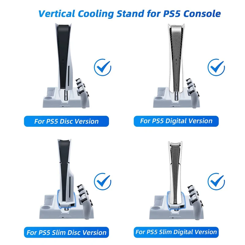 پایه پلیاستیشن 5 دابی مدل Multlfunctiona Cooling Stand TP5-3532B
